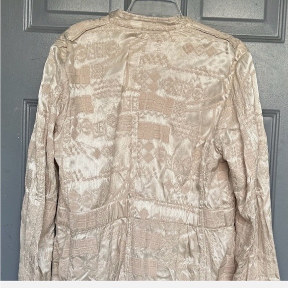 Johnny Was Textured Cream Jacket - Picture 4 of 7